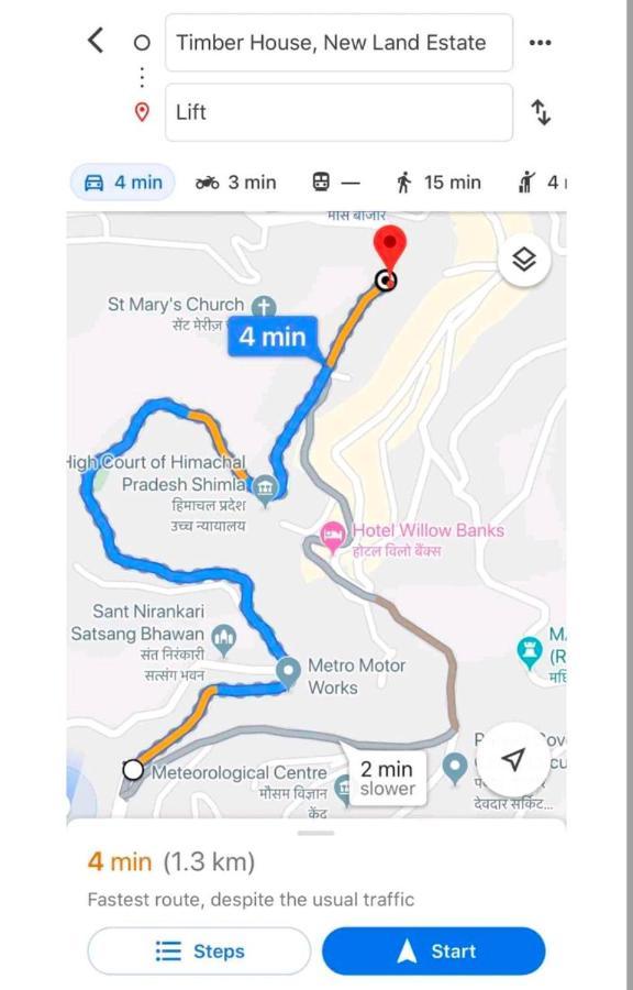 Mountain Zest-Simla Royale Near Mall Road-Free Pickup From Railway Station Simla Exterior photo